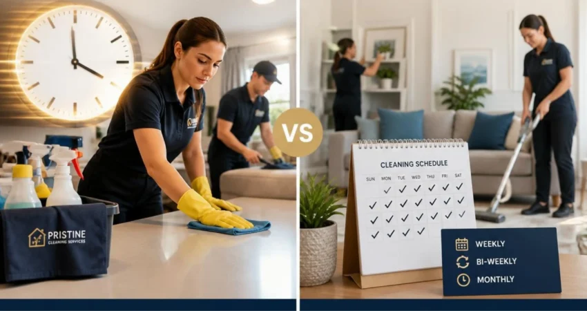 Same-Day Cleaning vs. Scheduled Cleaning: Which One Do You Actually Need?