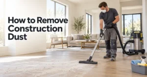 How to remove Construction Dust